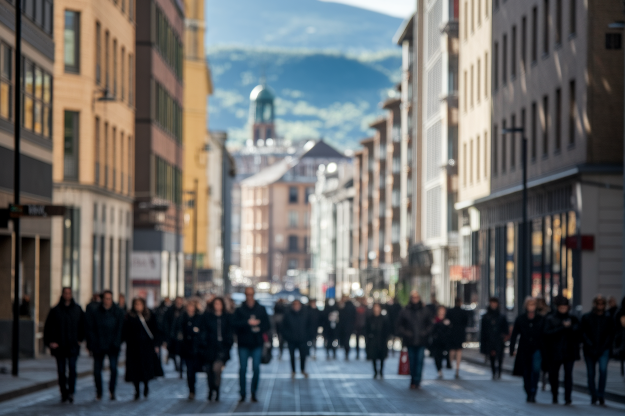 rue-grenoble-batiments-pietons-flou