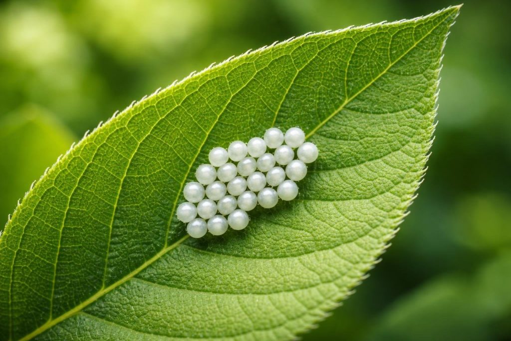 feuille-verte-oeufs-insectes