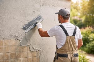 artisan-enduit-mur-jardin-flou