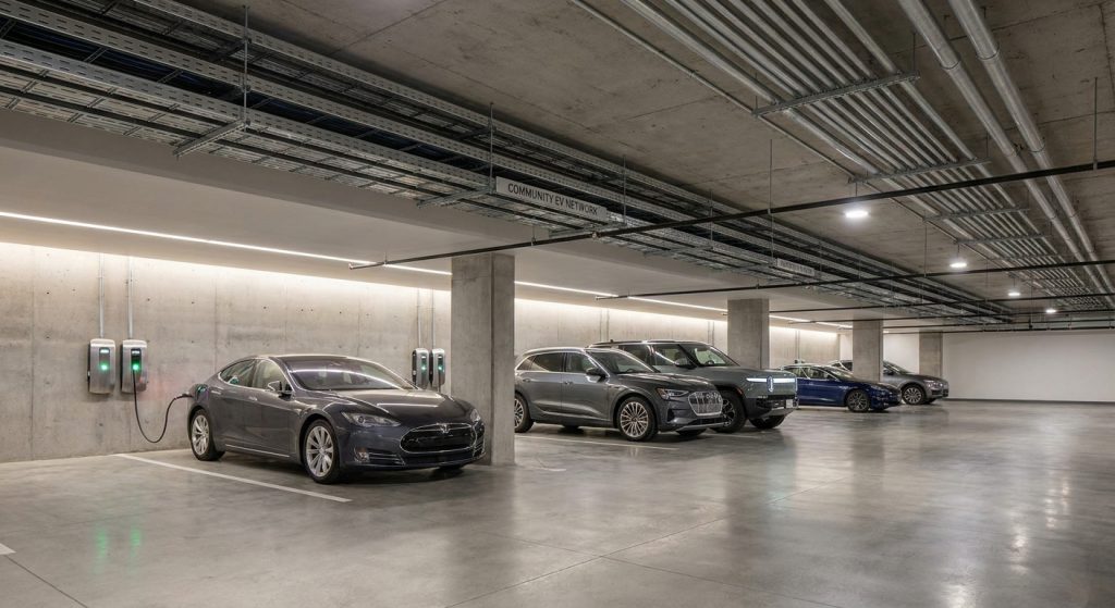 Recharge électrique en immeuble : pourquoi l'infrastructure collective change la donne